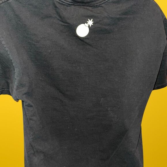 Vintage Rare Super Mario 3 Hundreds Bomb Graphic T Shirt Size Large #116 - Picture 2 of 4